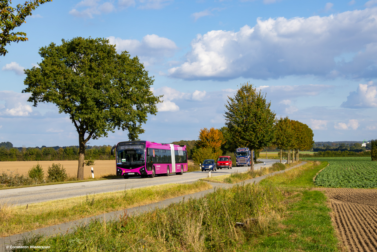 Potsdam, SOR NS 18 # P-EG 204; Potsdam — Ersatzverkehr der Generalsanierung Hamburg-Berlin 2025–2026