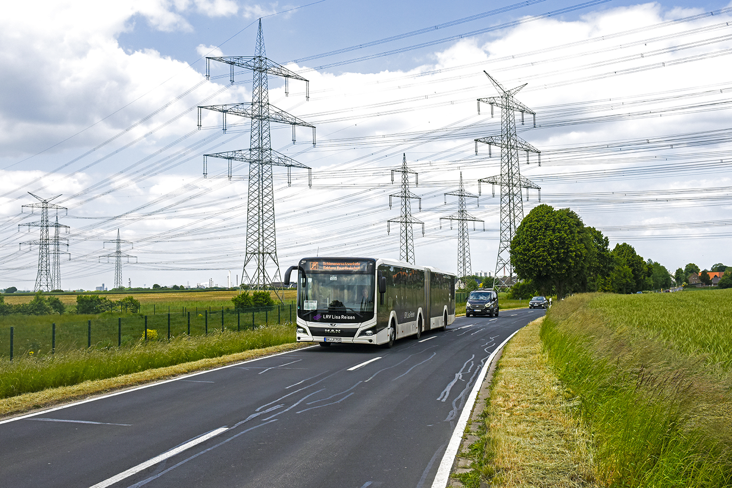 Bonn, MAN 18C Lion's City NG360 # 759; Cologne — Rail Replacement "Linke Rheinstrecke" 05/2025
