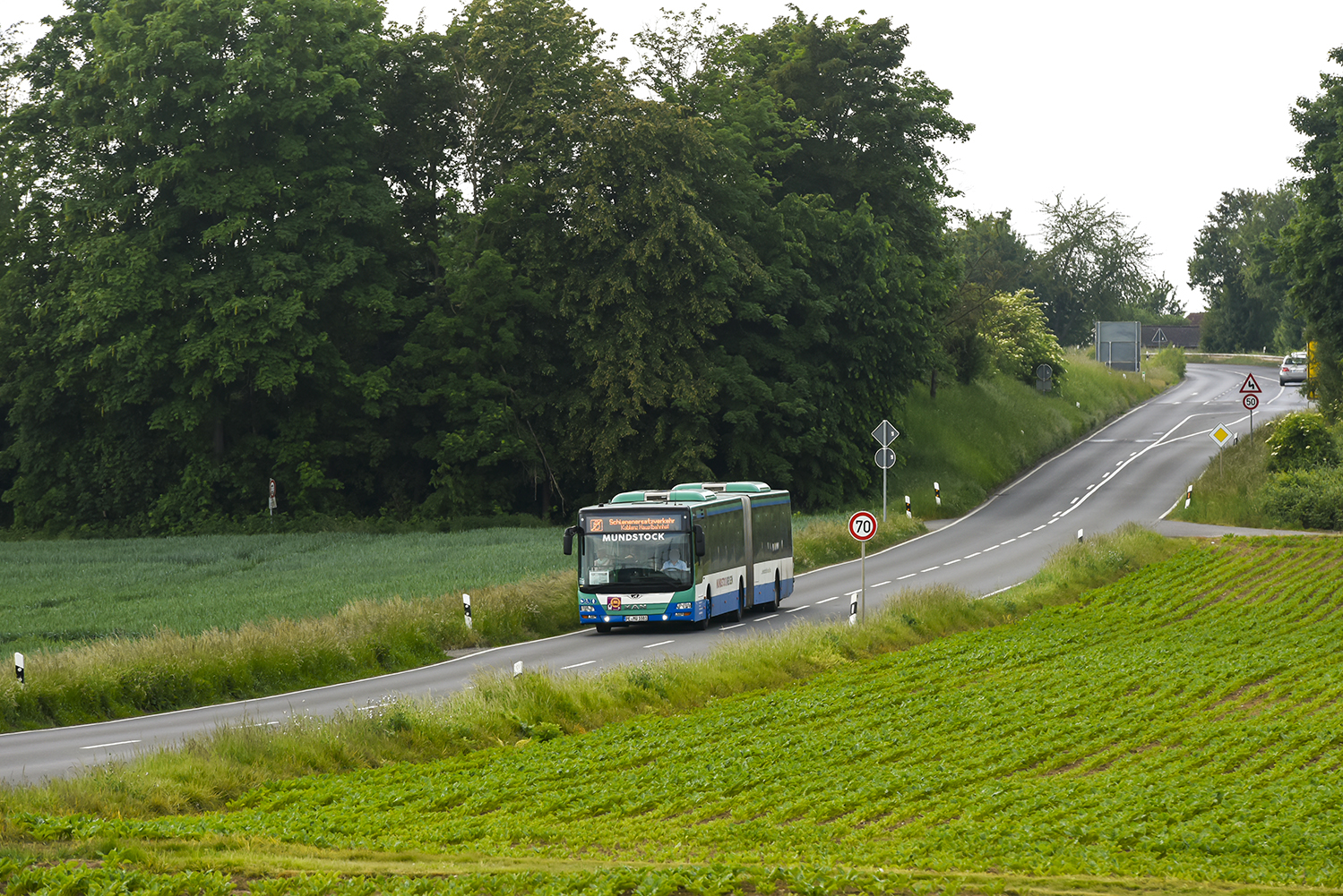 Peine, MAN A40 Lion's City GL NG323 # PE-MU 1881; Cologne — Rail Replacement "Linke Rheinstrecke" 05/2025