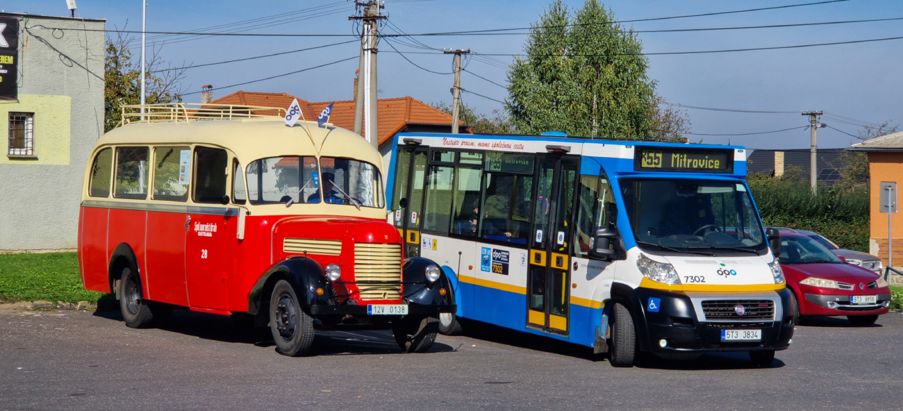 Ostrava, Praga RND # 28; Ostrava, Mave CiBus ENA # 7302