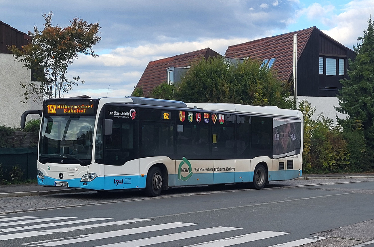 Karlstadt am Main, Mercedes-Benz Citaro C2 LE nr. MSP-LY 336