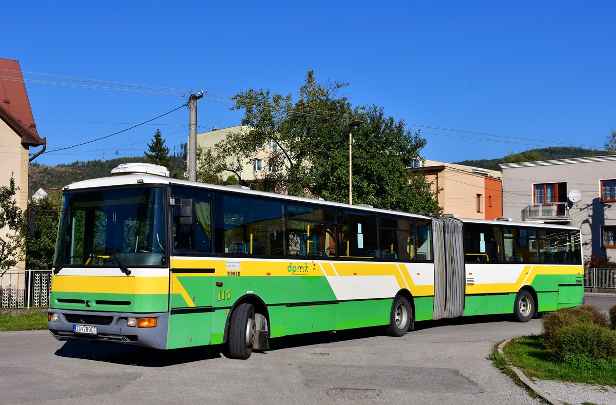 Žilina, Karosa B961E.1970 # 115