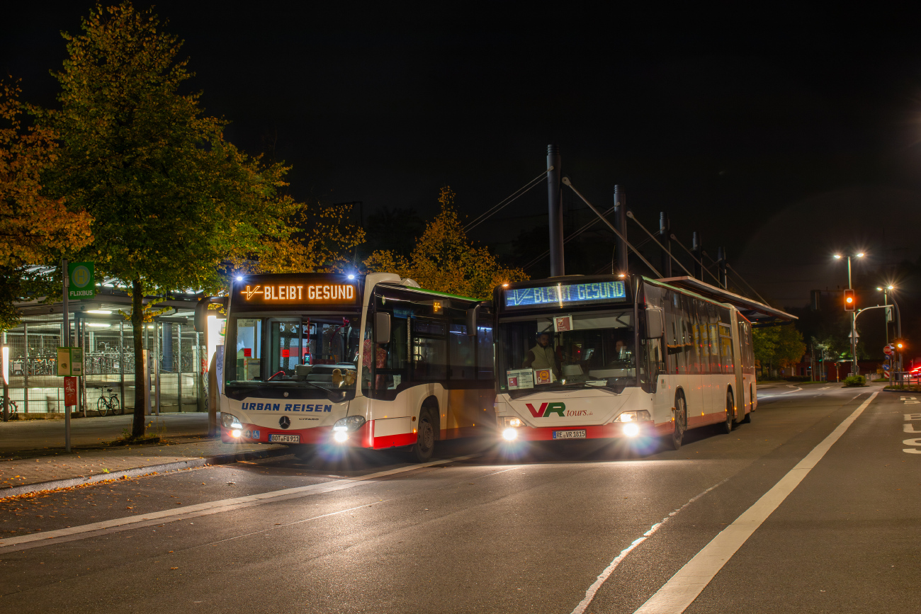 Recklinghausen, Mercedes-Benz Citaro C2 G # 24003; Recklinghausen, Mercedes-Benz O530 Citaro G # RE-VR 1815