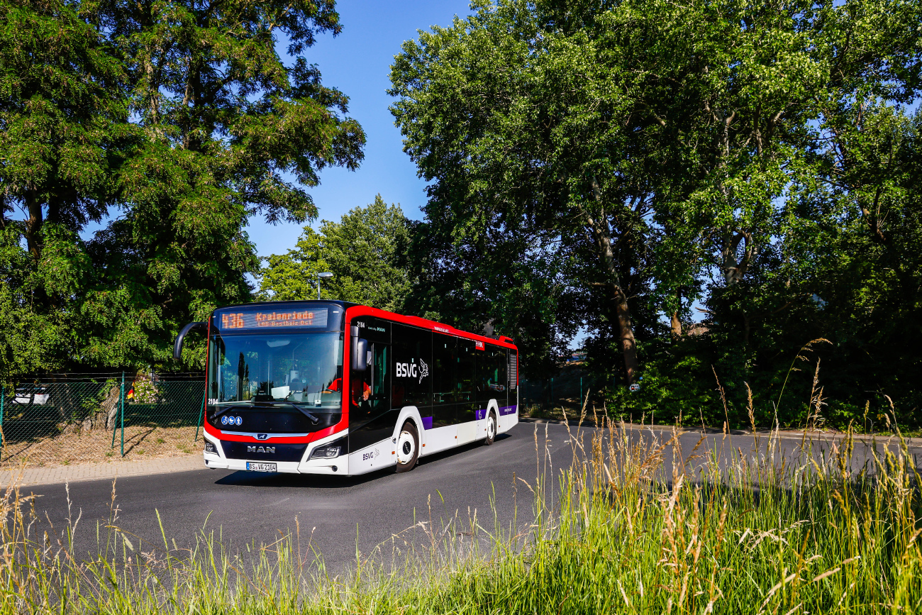 Braunschweig, MAN 12C Lion's City NL280 EfficientHybrid # 2104