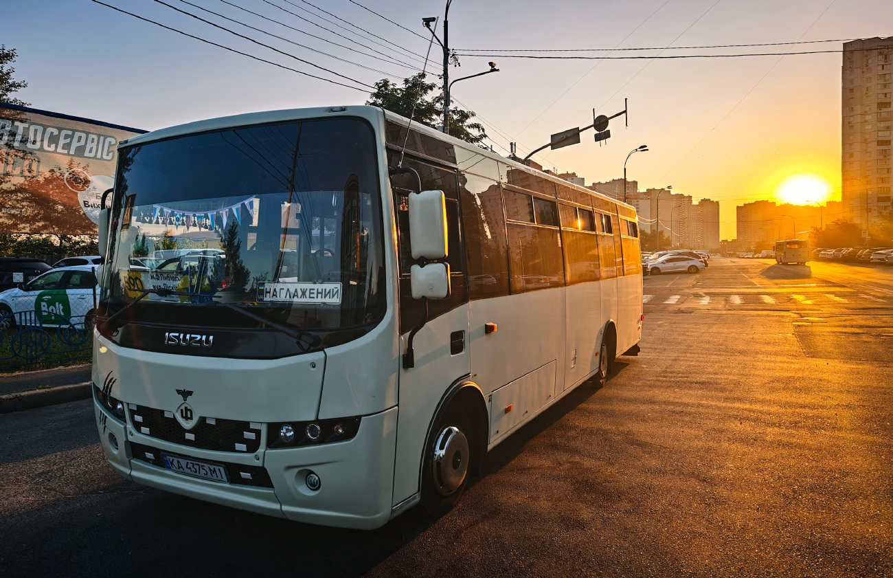 Kyiv, Ataman A092H6 # КА 4375 МІ