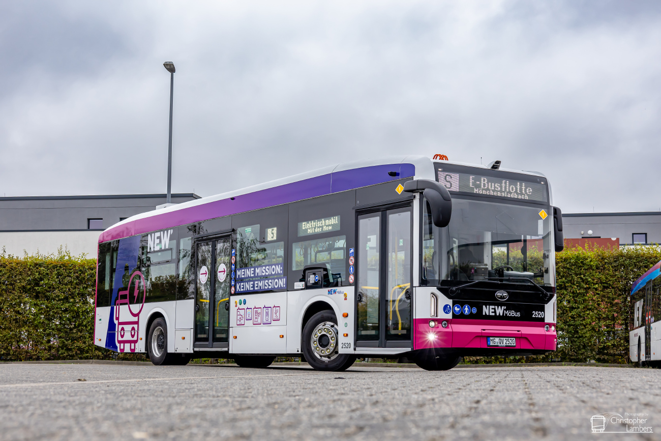 Mönchengladbach, BYD eBus B12.b # 2520