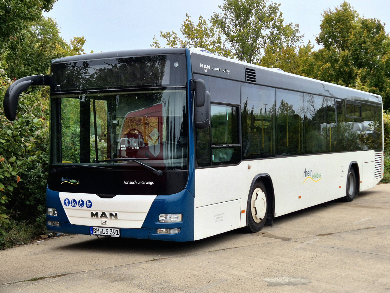 Bergheim, MAN A78 Lion's City LE EL293 # BM-LS 391