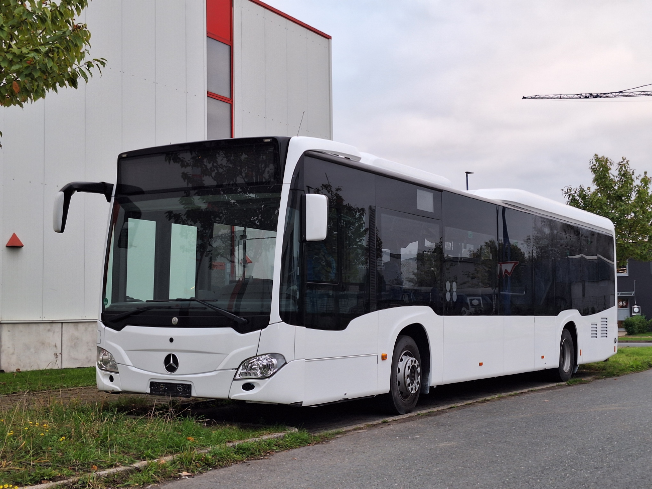 Heppenheim (Bergstraße), Mercedes-Benz Citaro C2 LE # ohne Zul.
