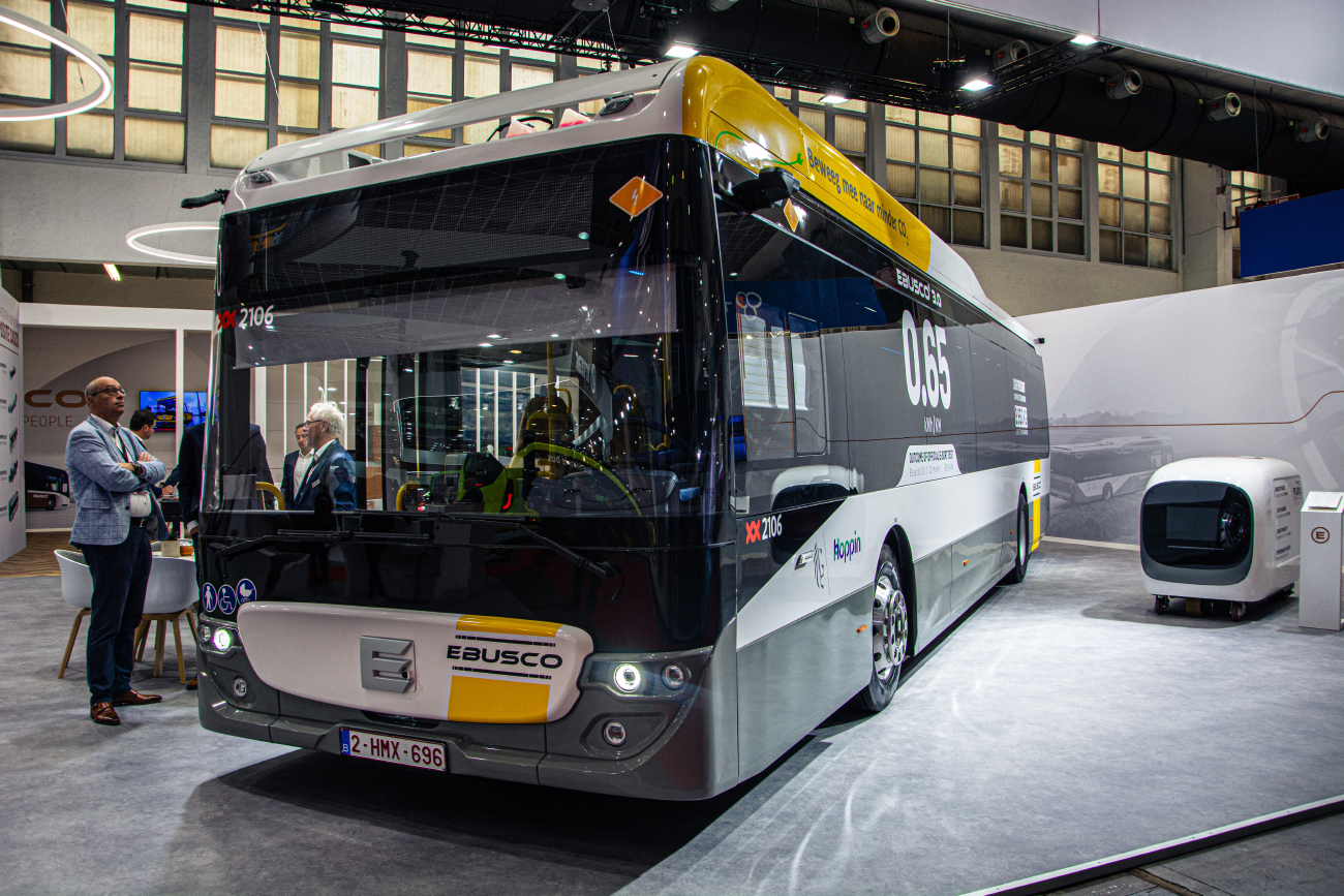 Brussels, Ebusco 3.0 12M # 2-HMX-696; Brussels — Busworld Bruxelles 2025