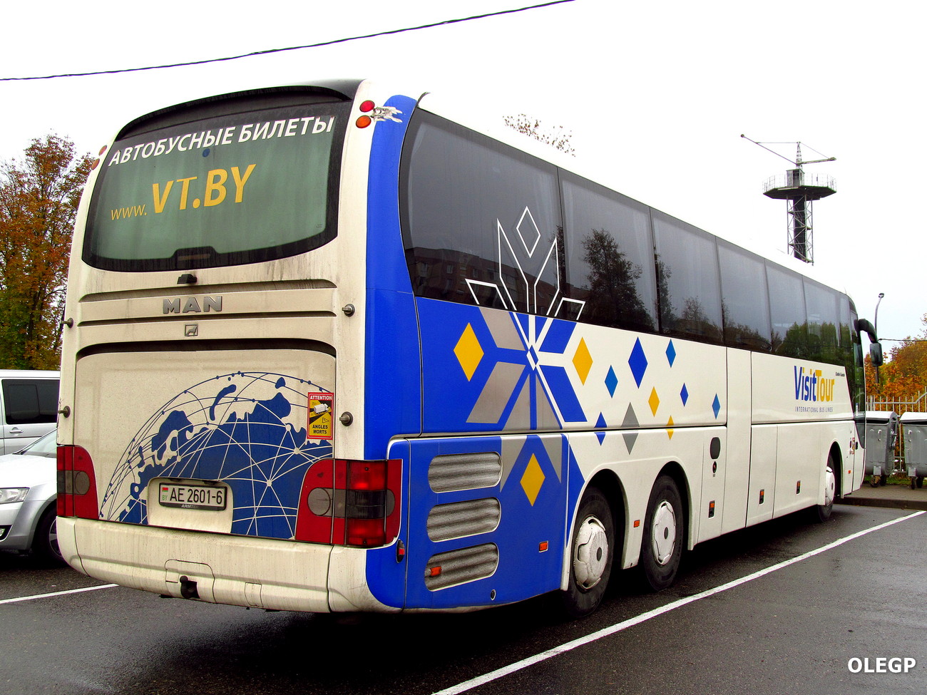 Bobruysk, MAN R08 Lion's Top Coach RHC444 # АЕ 2601-6