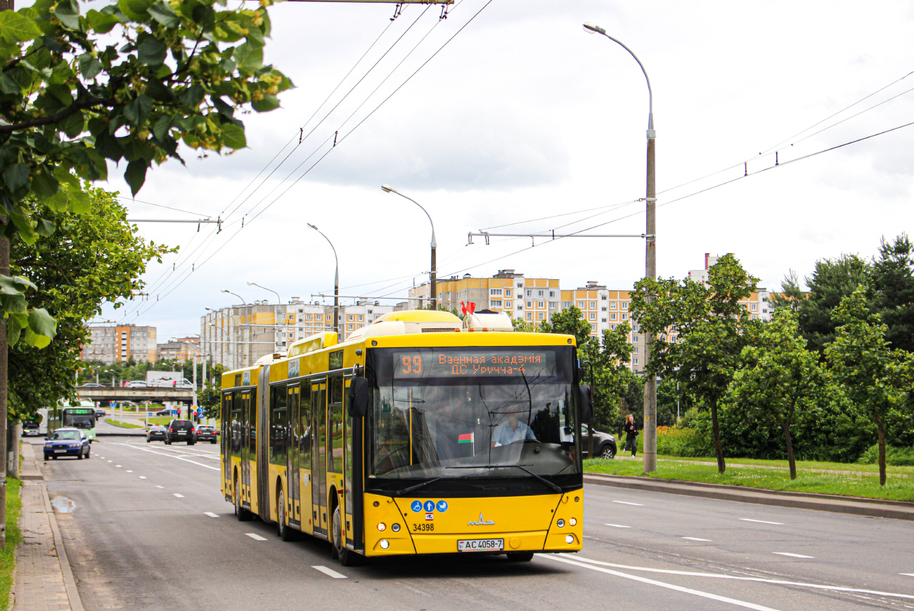 Minsk, MAZ-215.069 No. 034398