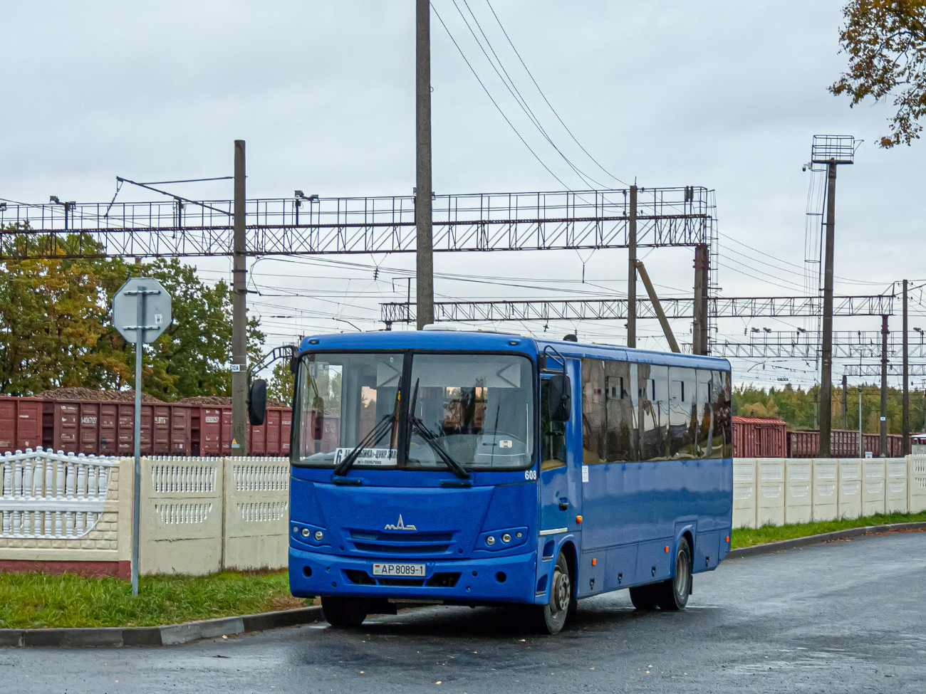 Zhabinka, MAZ-257.040 # 608