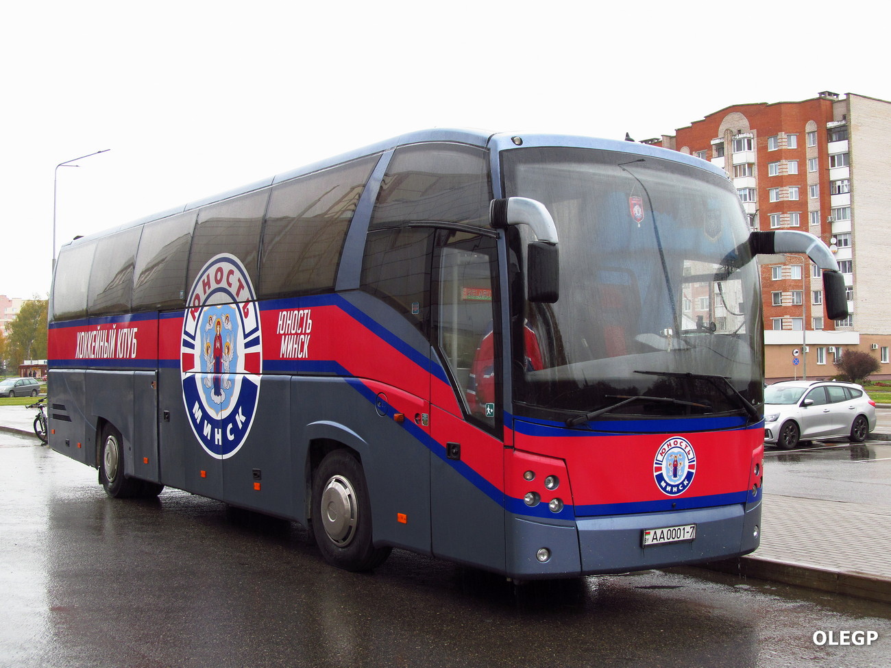 Minsk, MAZ-251.050 # АА 0001-7; Buses of sport clubs and national teams