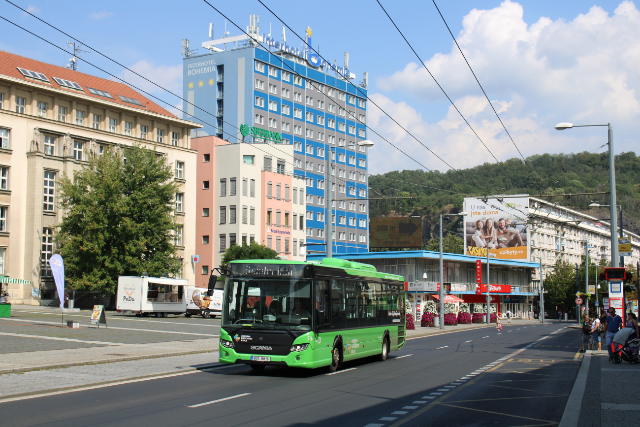 Ústí nad Labem, Scania Citywide LE # 516