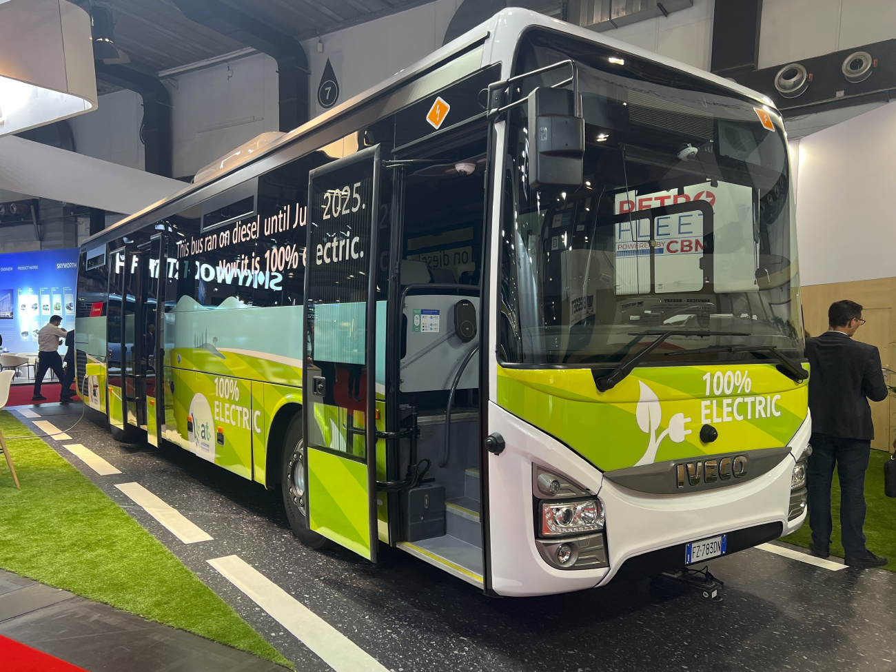 Pisa, IVECO Crossway 12M # K5259; Brussels — Busworld Bruxelles 2025