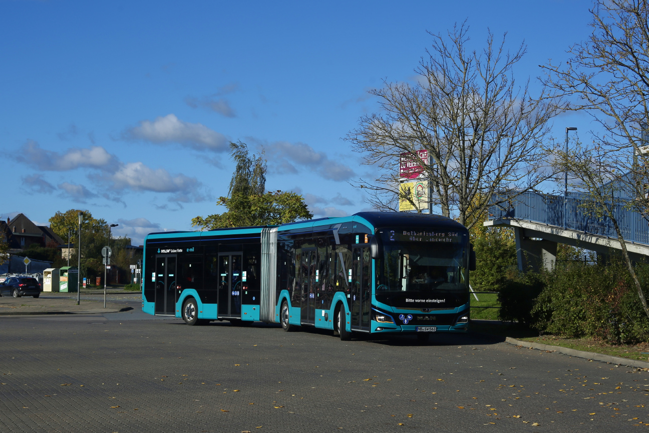 Neubrandenburg, MAN 18E Lion's City NG*** # 563