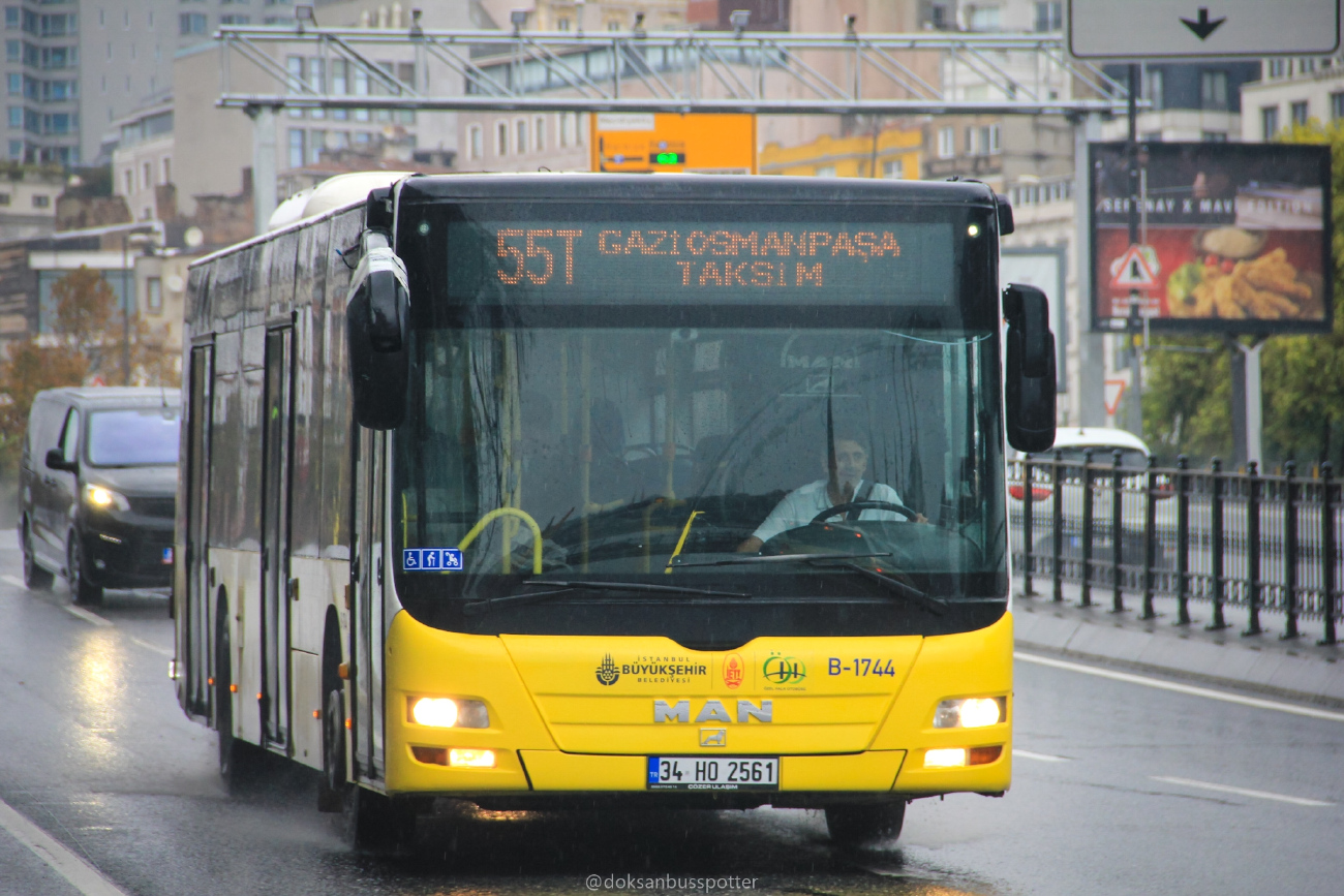 Istanbul, MAN A37 Lion's City NL**3 # B-1744