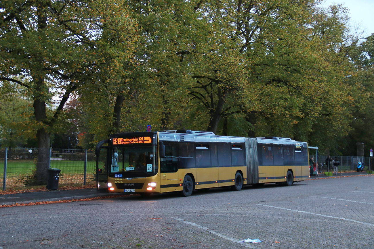Recklinghausen, MAN A23 Lion's City G NG363 # 30; Oberhausen — Ersatzverkehr Generalsanierung Oberhausen — Emmerich