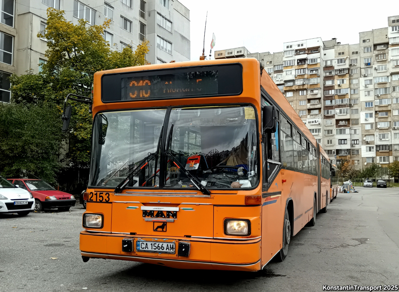 Sofia, MAN A61 SG262 MANAŚ # 2153