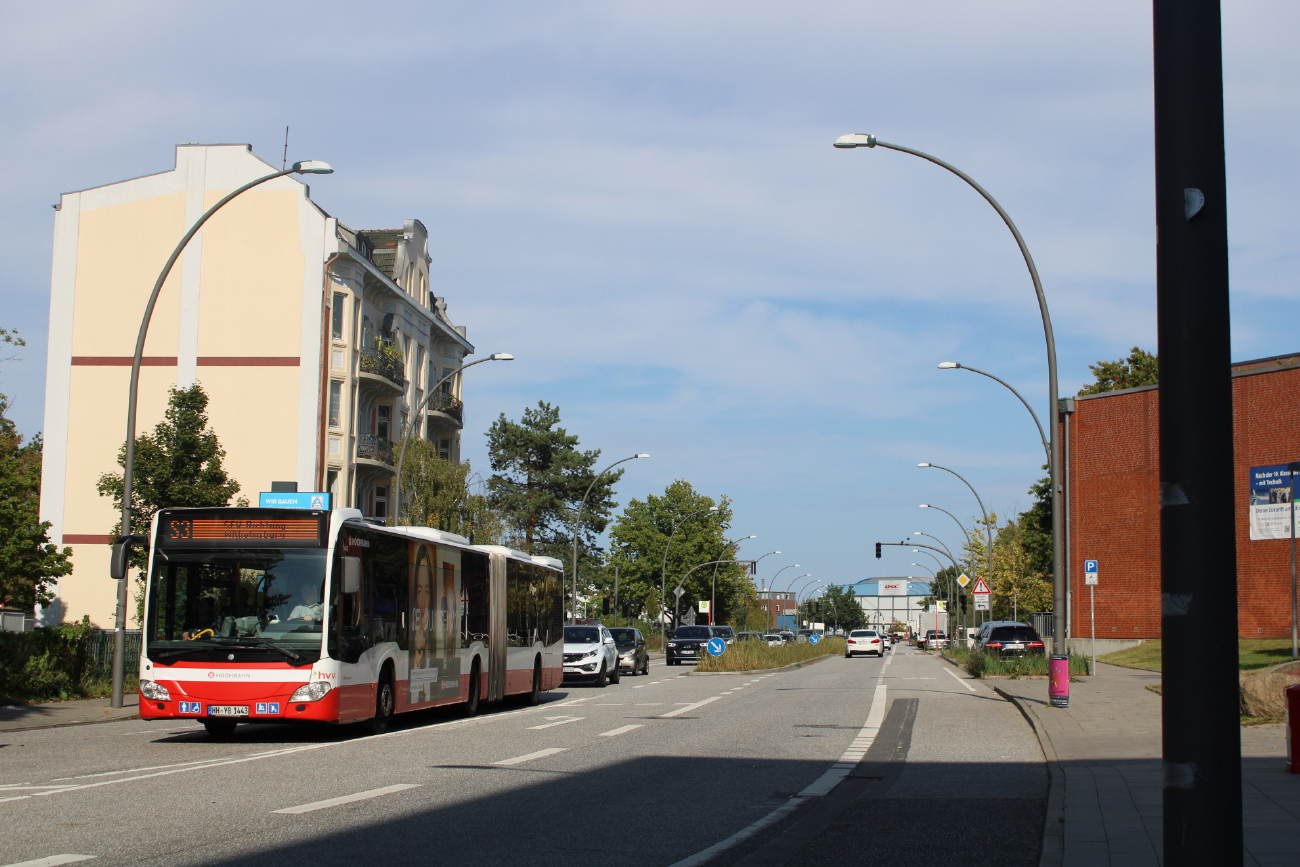 Hamburg, Mercedes-Benz Citaro C2 G # 7443