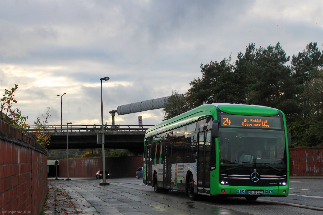 Hamburg, Mercedes-Benz eCitaro # 2102