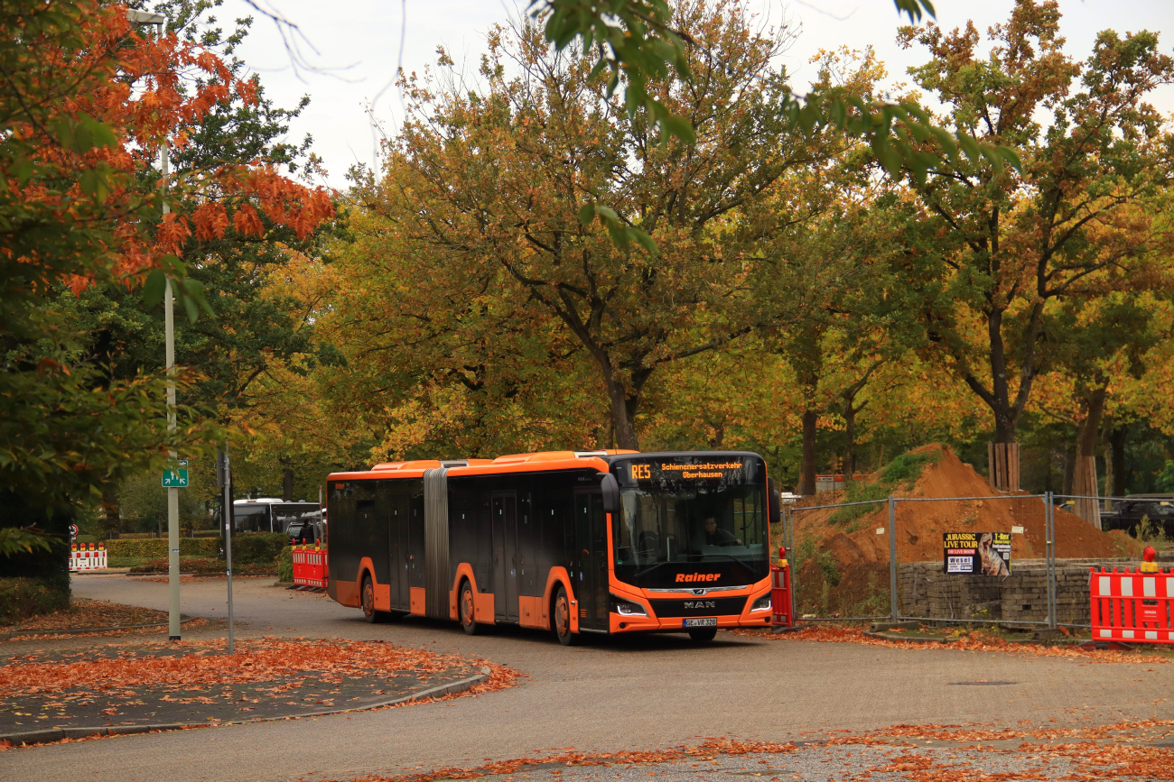 Gelsenkirchen, MAN 18C Lion's City NG360 # GE-VR 320; Oberhausen — Ersatzverkehr Generalsanierung Oberhausen — Emmerich