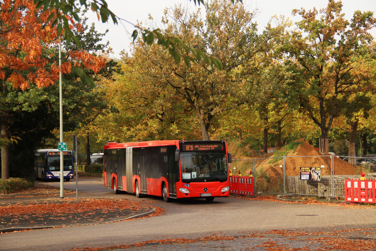 Herne, Mercedes-Benz Citaro C2 G # HER-KA 467; Oberhausen — Ersatzverkehr Generalsanierung Oberhausen — Emmerich