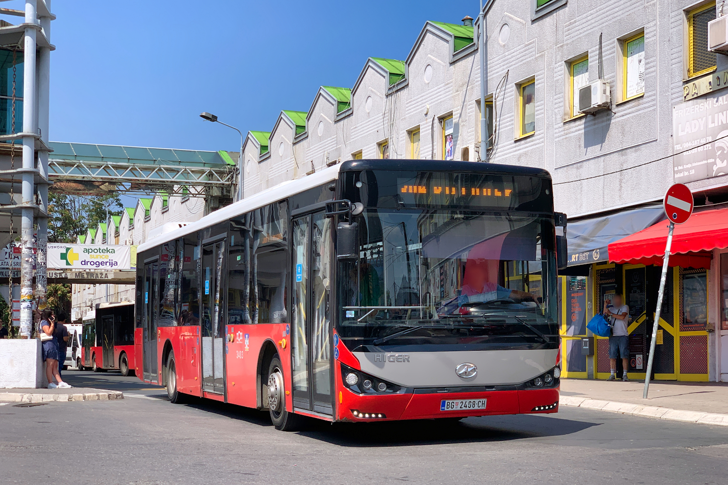 Belgrade, Higer KLQ6129GQ2 # 3403