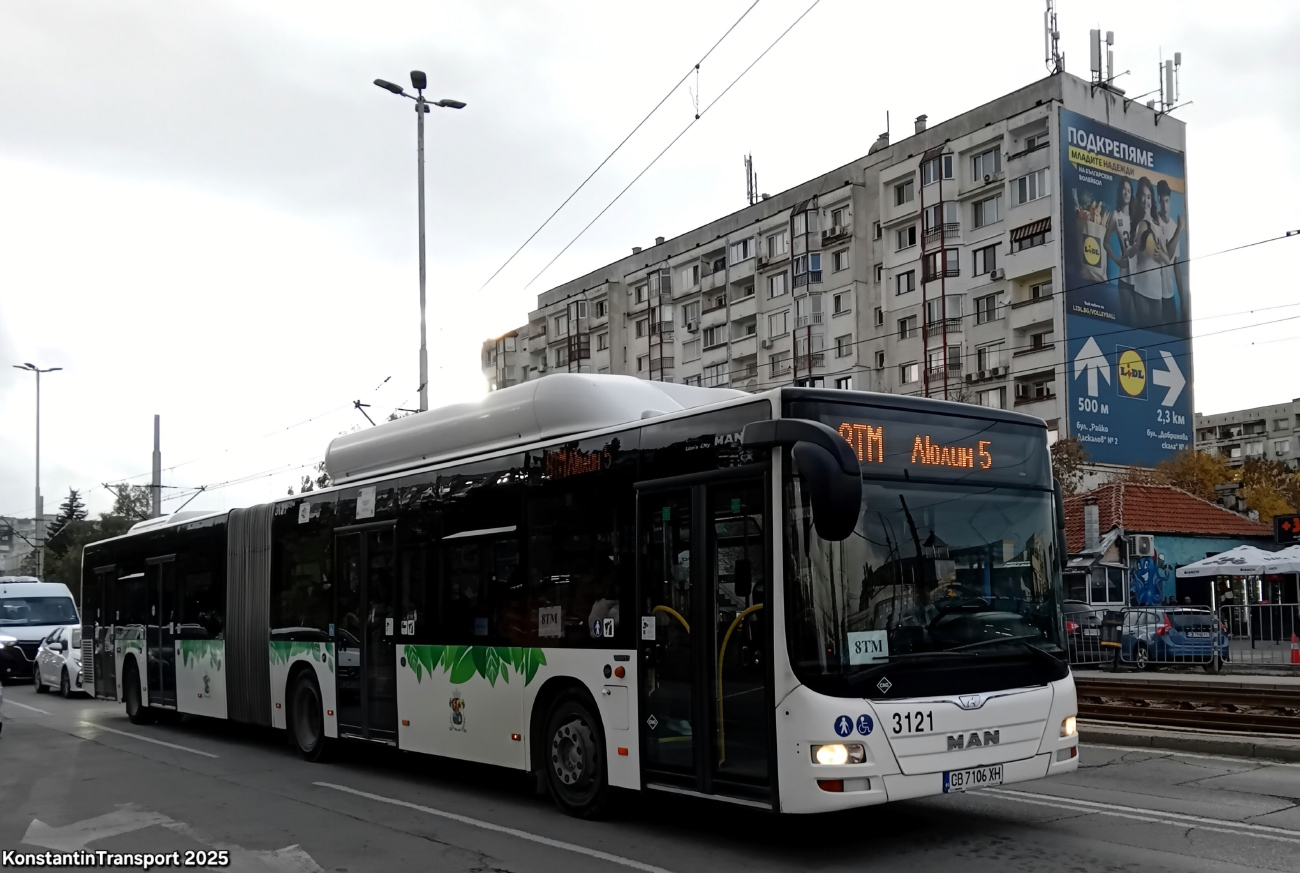 Sofia, MAN A23 Lion's City G NG313 CNG # 3121