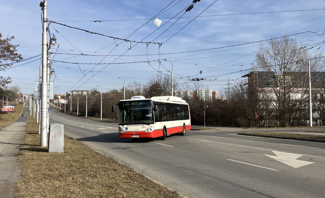 Brno, Irisbus Citelis 12M CNG # 7012