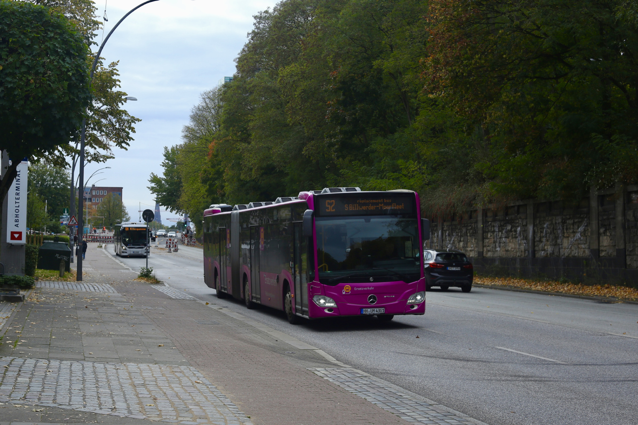 Hamburg, Mercedes-Benz Citaro C2 G Hybrid # HH-UM 4301