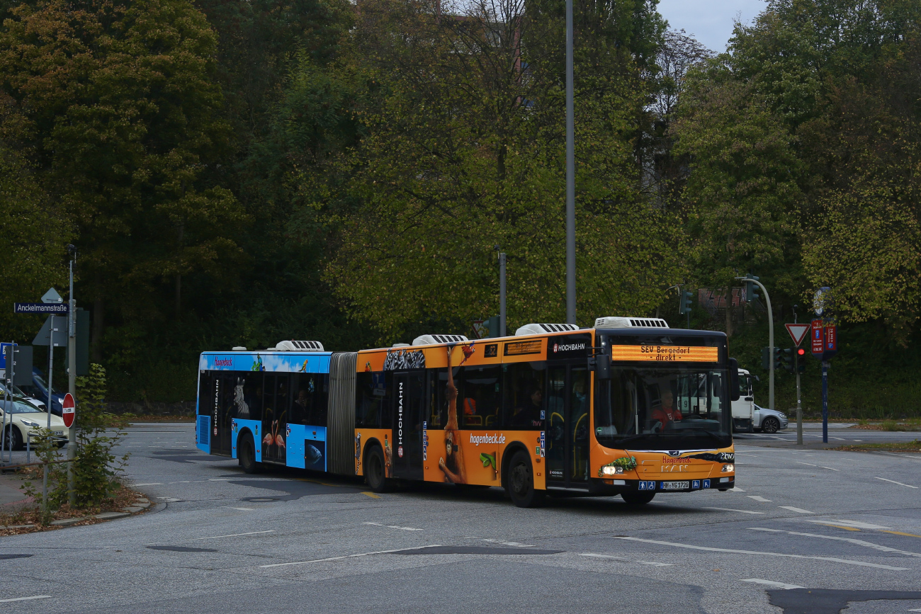 Hamburg, MAN A40 Lion's City GL NG323 # 7720