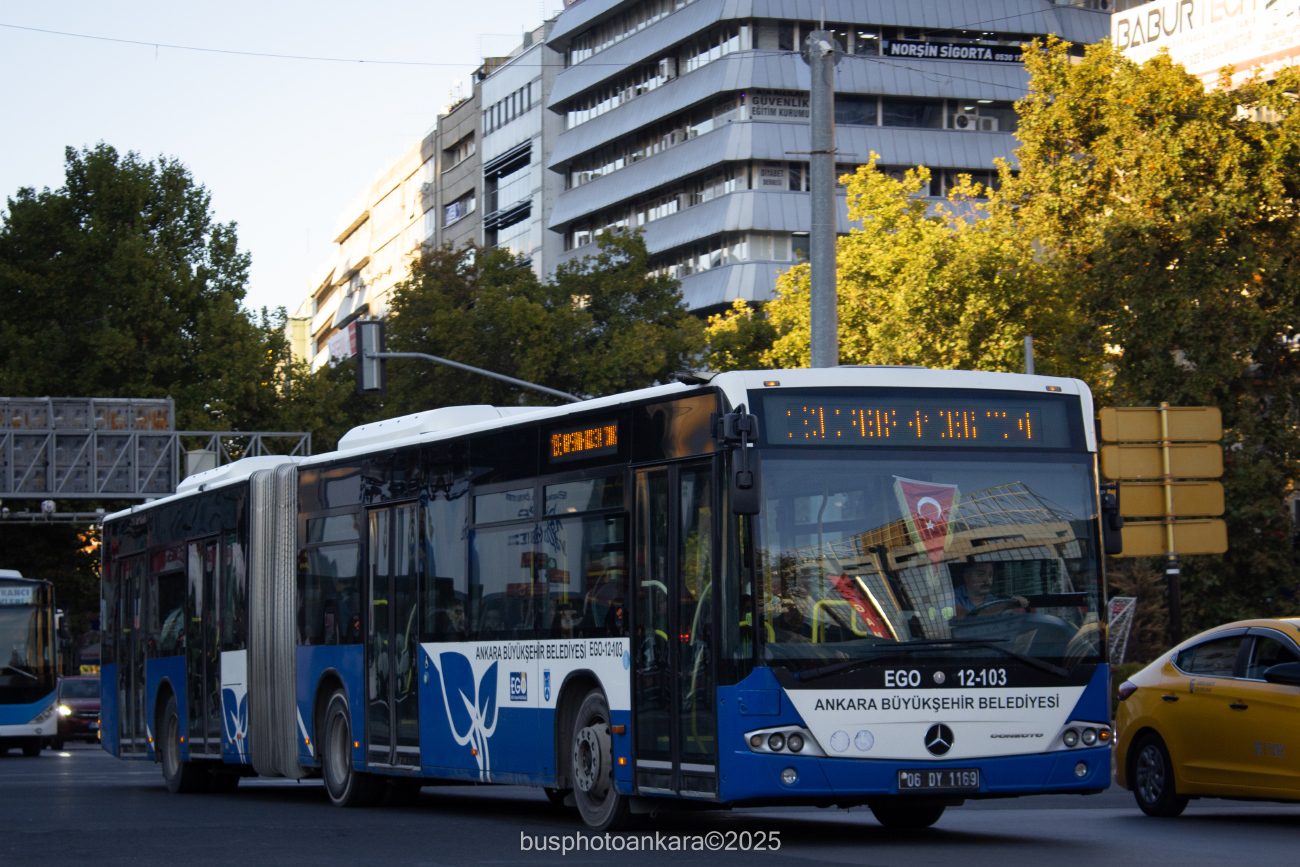 Ankara, Mercedes-Benz Conecto II G # 12-103