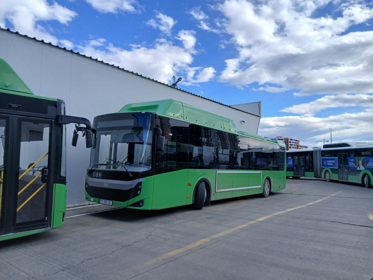 Tbilisi, BMC Procity II 12 CNG # TT-502-CB; Tbilisi — Bus Depot N2