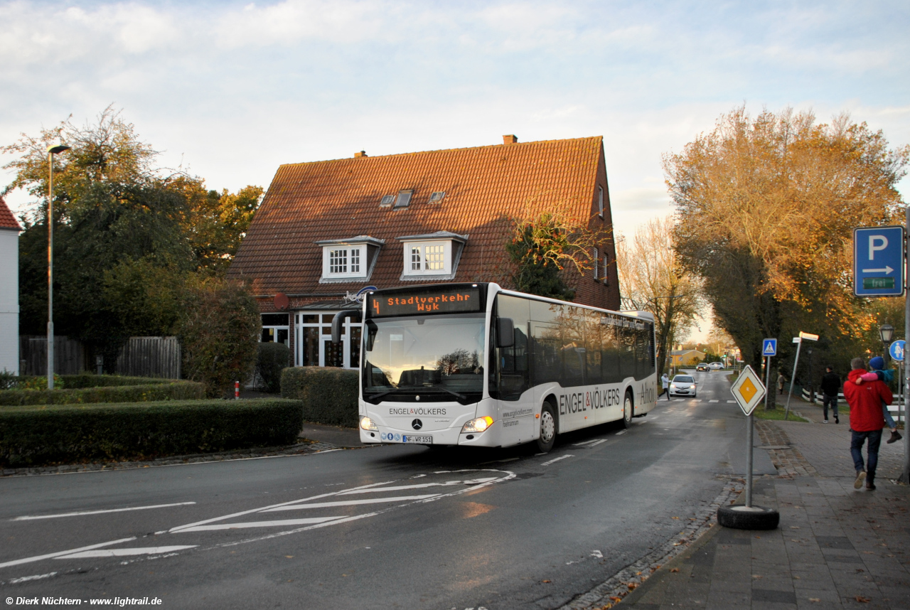 Nordfriesische Inseln, Mercedes-Benz Citaro C2 # 151