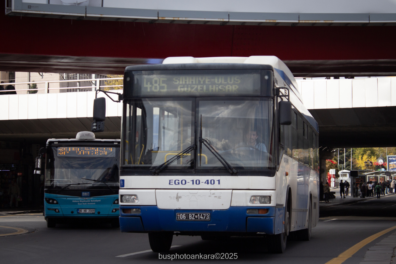 Ankara, MAN A74 Lion's Classic SL313 CNG # 10-401