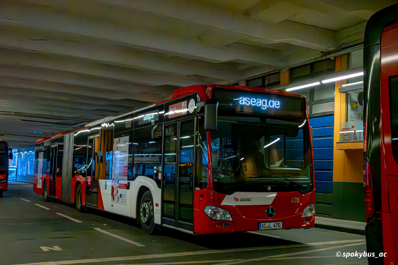 Aachen, Mercedes-Benz Citaro C2 G # 470