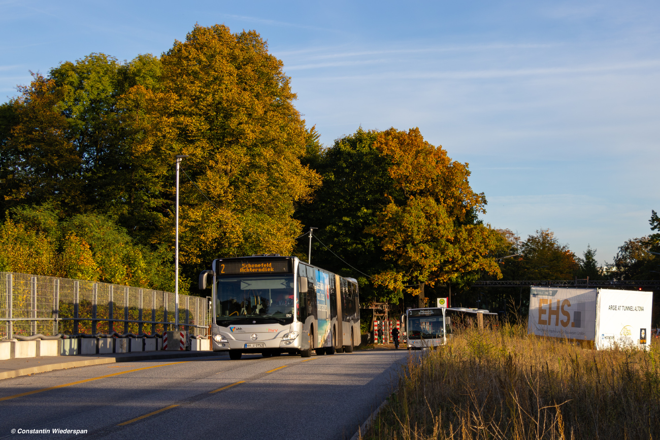Hamburg, Mercedes-Benz Citaro C2 G # 1752