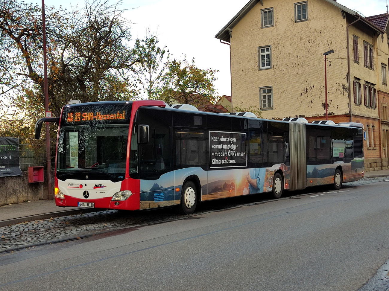 Künzelsau, Mercedes-Benz Citaro C2 G # ÖHR-UH 110