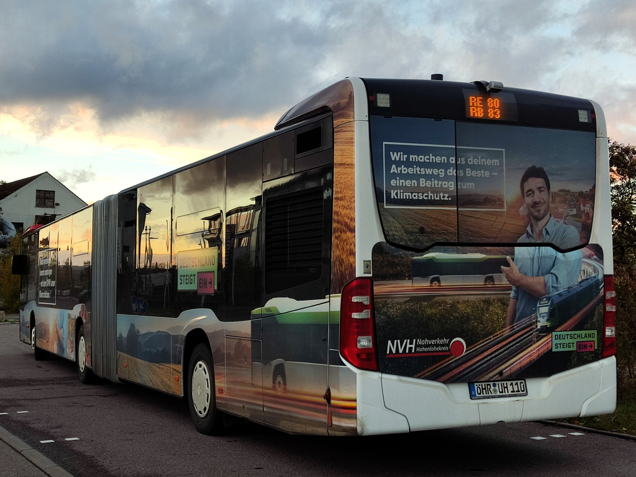 Künzelsau, Mercedes-Benz Citaro C2 G # ÖHR-UH 110