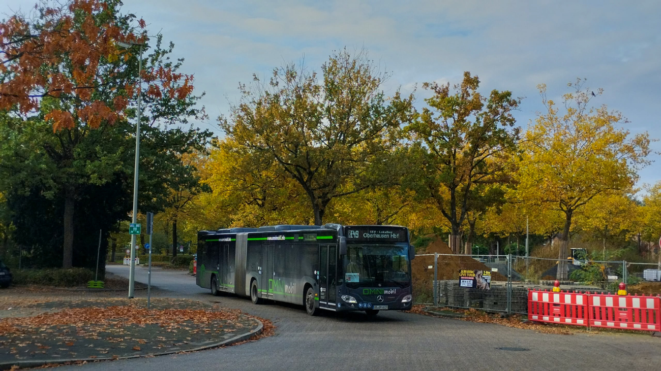 Oberhausen, Mercedes-Benz Citaro C2 G # OB-OM 6019; Oberhausen — Ersatzverkehr Generalsanierung Oberhausen — Emmerich