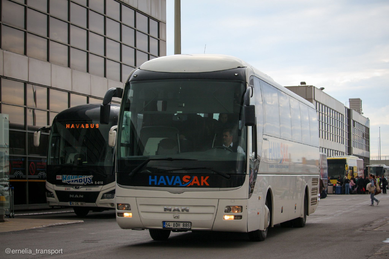 Sakarya, MAN R07 Lion's Coach Fortuna # 54 AOH 886